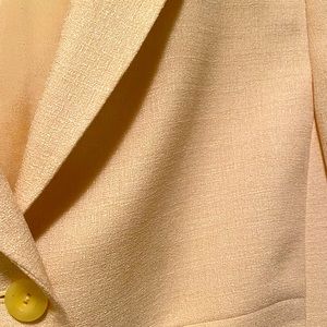 Pastel Yellow 2 Piece Suit